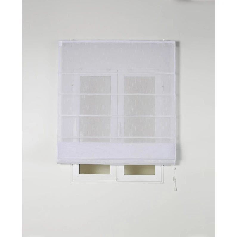 Store Bateau Flamen Polyester, Blanc H.250 X L.100 Cm 1 Store Bateau Flamen Polyester, Blanc H.250 X L.100 Cm