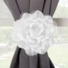 Embrasse Fleur Tissu, Blanc
