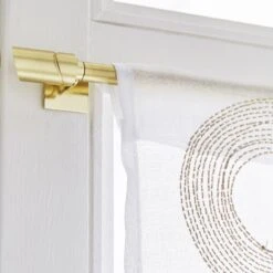 Barre De Vitrage Chic Doré Mat, Diam. 8/10 Mm Entre 40 Et 70 Cm INSPIRE