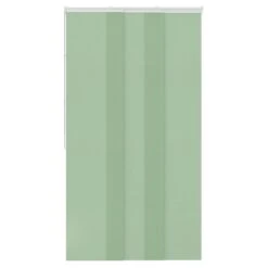 Panneau Japonais Uni, Vert Cactus, H.250 X L.50 Cm