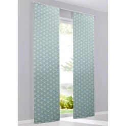 Panneau Japonais Acanta, Vert, H.300 X L.60 Cm