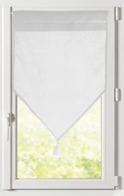 Vitrage, Monna Blanc L.60 X H.90 Cm