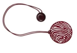 Embrasse Aimantée Zèbre, Rouge