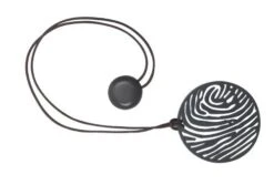 Embrasse Aimantée Zèbre, Gris