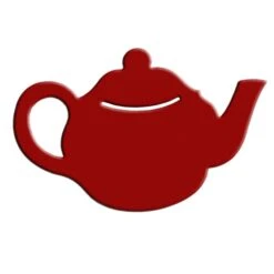 Embrasse Aimantée Théière, Rouge