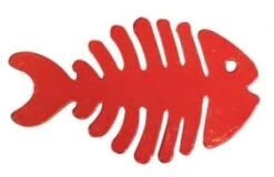 Embrasse Aimantée Aimant Poisson Rouge, Rouge