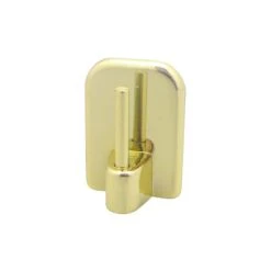 Lot De 4 Supports Autocollants Barre De Vitrage, 10 Mm Doré Mat INSPIRE