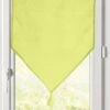Vitrage, Monna Vert Tilleul L.60 X H.120 Cm
