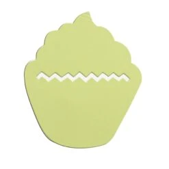 Embrasse Aimantée Cupcake, Vert