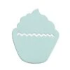 Embrasse Aimantée Cupcake, Bleu