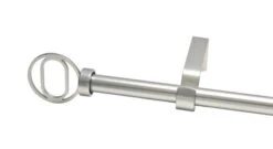 Kit De Tringle à Rideau Extensible Visio Diam. 16/19 Mm Argent Mat 160/300 Cm