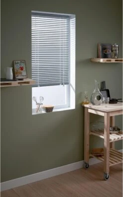 Store Vénitien Aluminium, Gris Los Angeles, L.70 X H.130 Cm