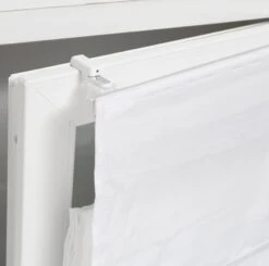 Lot De 2 Supports De Fixation Sans Perçage Blanc Pour Tout Type De Store