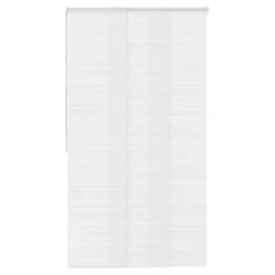 Panneau Japonais Voile Stripe, Blanc, H.250 X L.50 Cm