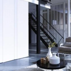 Panneau Japonais Manhattan, Blanc, H.250 X L.50 Cm