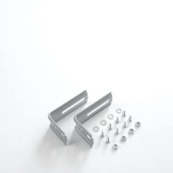 Lot De 2 équerres Murales Gris Pour Tout Type De Store, 2.5 à 7 Cm