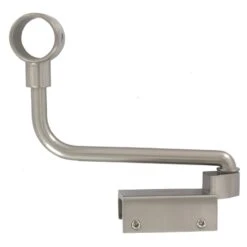 Lot De 2 Supports Sans Perçage Tringle à Rideau Cosy, 20 Mm Chromé Brossé IB+