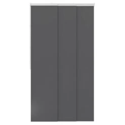 Panneau Japonais Thermic, Gris, H.250 X L.50 Cm