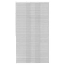 Panneau Japonais Voile Stripe, Gris, H.250 X L.50 Cm