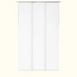 Kit Complet Panneau Japonais Blanc, Enduit H.250 X L.140 Cm