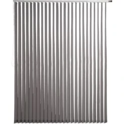 Kit Rail + Lamelles Verticales Orientables Gris-gris N°3 INSPIRE, 200 X 260 Cm