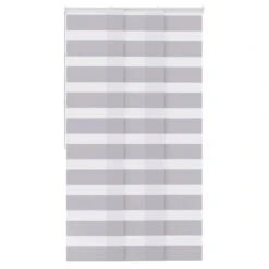 Panneau Japonais Authentic, Gris Clair, H.250 X L.50 Cm