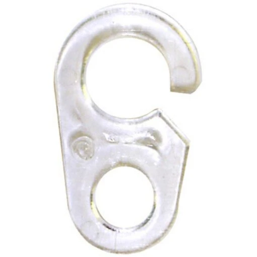 Agrafes Tringle à Rideau Design 20 Mm Plastique Transparent INSPIRE -Rideau Voilage Et Vitrage Soldes 8 149