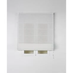 Store Bateau Forum Polyester, Blanc H.250 X L.40 Cm