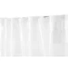 Rideau Transparent, Maryline Blanc L.140 X H.280 Cm