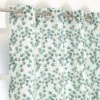 Rideau Tamisant, Ivy Blanc Et Vert L.135 X H.260 Cm