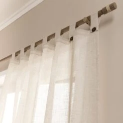 Rideau Tamisant, Charlina Naturel L.140 X H.260 Cm