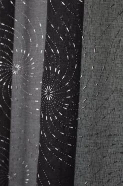 Voilage Tamisant, Tourby Noir L.135 X H.260 Cm